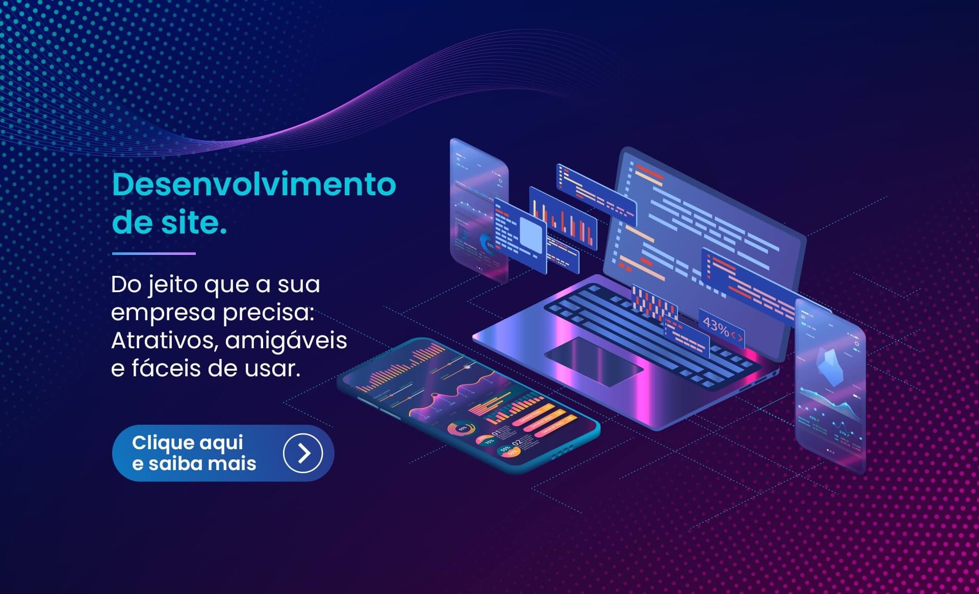 Banner Desenvolvimento de sites